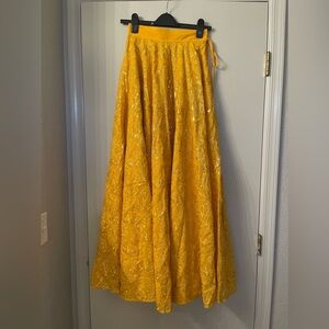 The Saree Room Sequin Lehenga Skirt